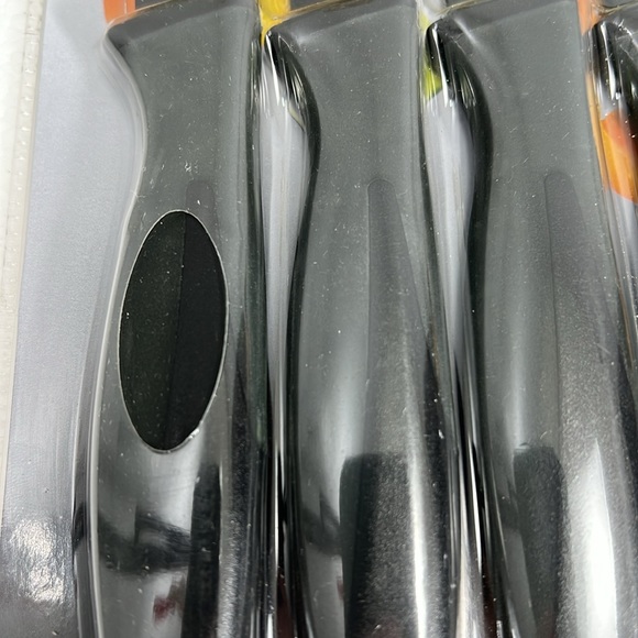 NWT THE SHARPER IMAGE 6 PIECE NONSTICK STEAK KNIFE SET - Picture 3 of 5